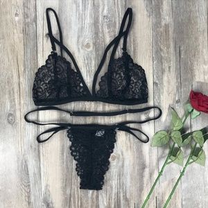 Intimates & Sleepwear - New! Women's Sexy Lace Bra Lingerie Set Size S-L Intimates & Sleepwear - New! Women's Sexy Lace Bra Lingerie Set Size S-L